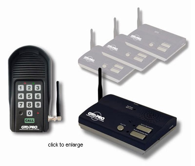 GTO FM136 Wire Wireless Intercom System Gate Intercom 